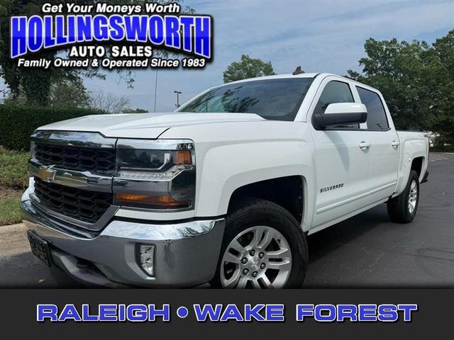 White 2016 Chevrolet Silverado 1500 Pickup Truck Four-Wheel Drive Automatic
