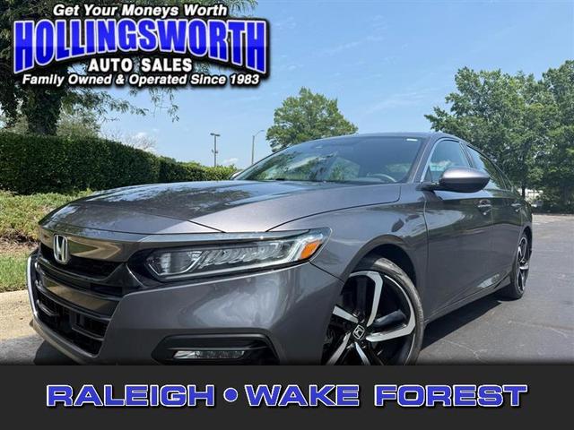 Black (Charcoal) 2020 Honda Accord Sedan Front-Wheel Drive Automatic