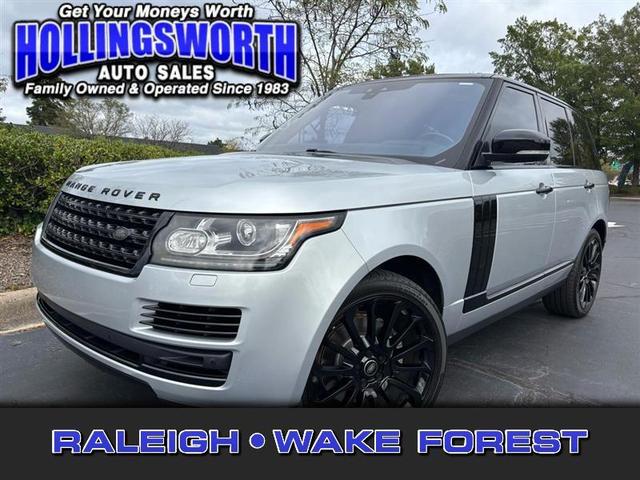 Silver 2017 Land Rover Range Rover SUV / Crossover All-Wheel Drive Automatic