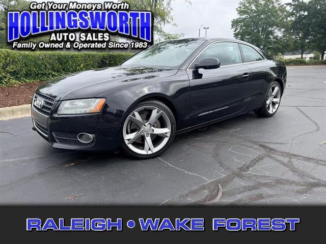 Black 2012 Audi A5 Coupe All-Wheel Drive Automatic