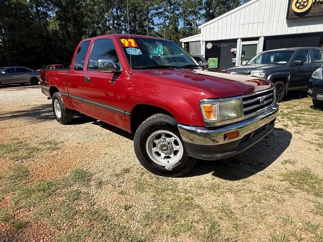 Red 1997 Toyota T100 Pickup Truck Rear-Wheel Drive Automatic