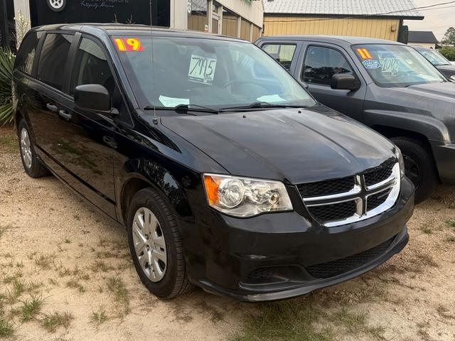 Black 2019 Dodge Grand Caravan Minivan Front-Wheel Drive Automatic