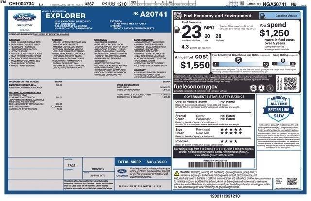 Ford Explorer Limited 2022