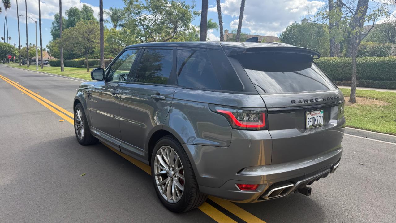 Land Rover Range Rover Sport SVR 2018