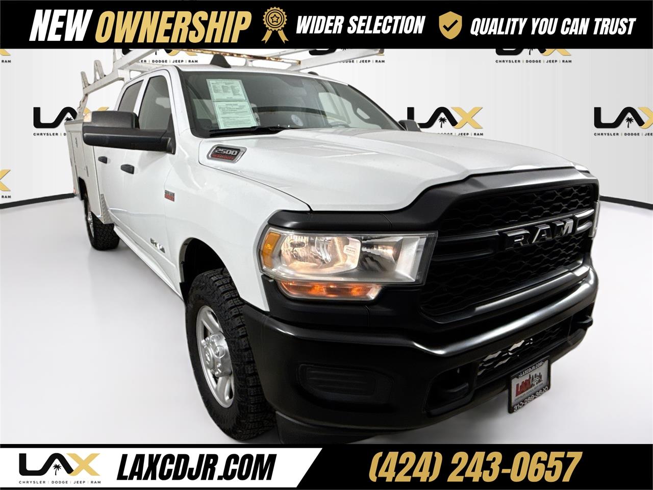 White 2022 RAM 2500 Pickup Truck 4X2 