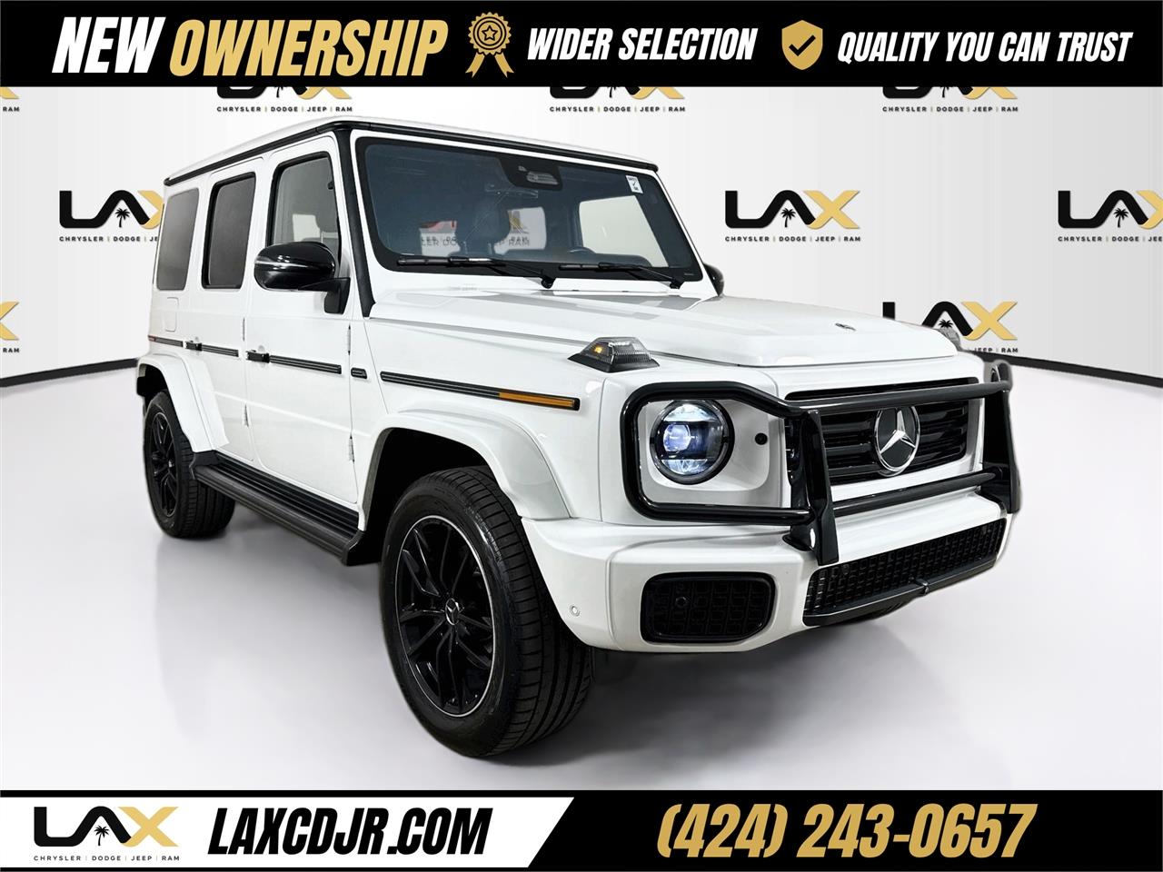 White 2025 Mercedes-Benz G-Class SUV / Crossover All-Wheel Drive 9-Speed Automatic