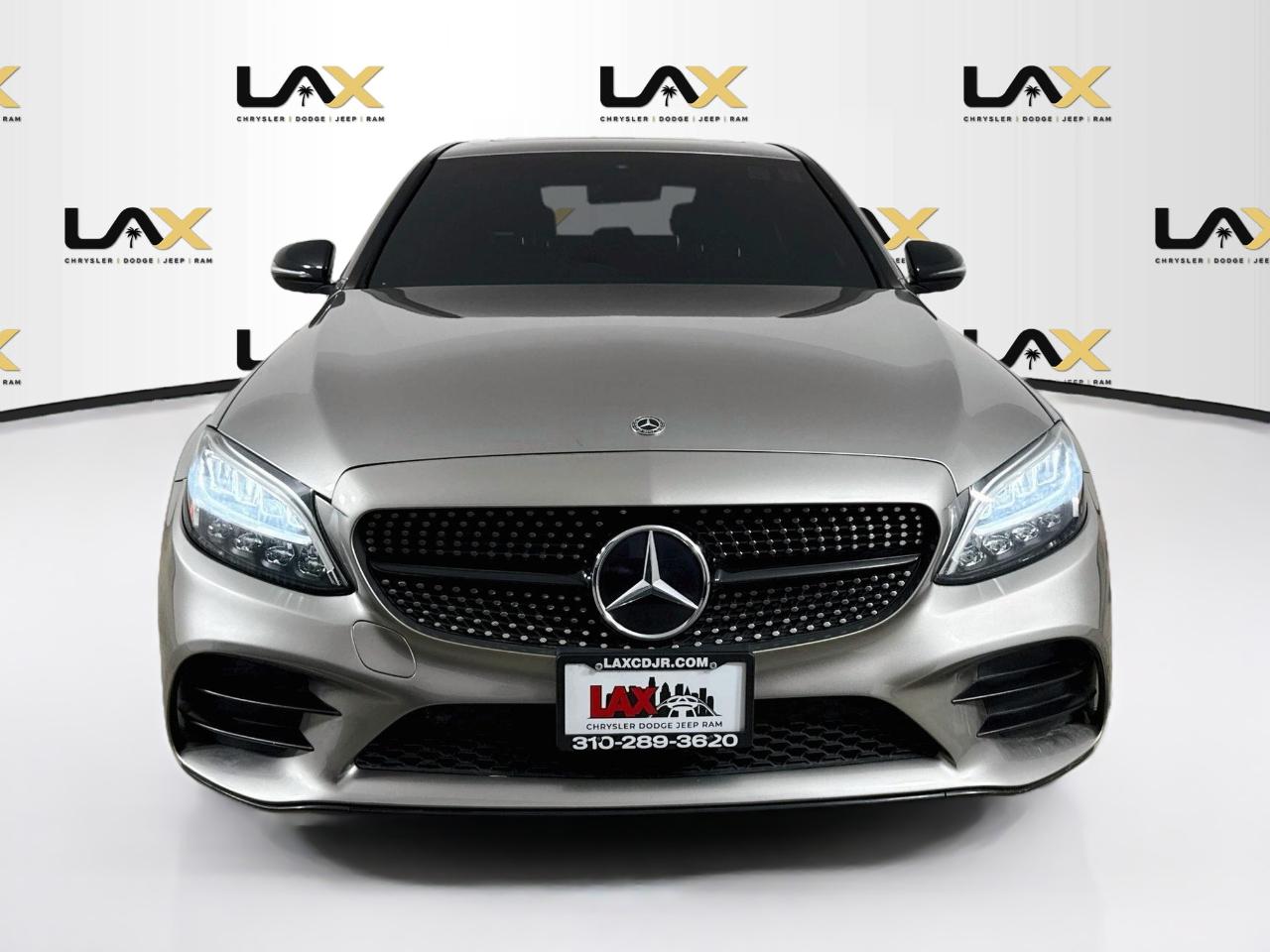 Silver 2019 Mercedes-Benz C-Class Sedan Rear-Wheel Drive 9-Speed Automatic