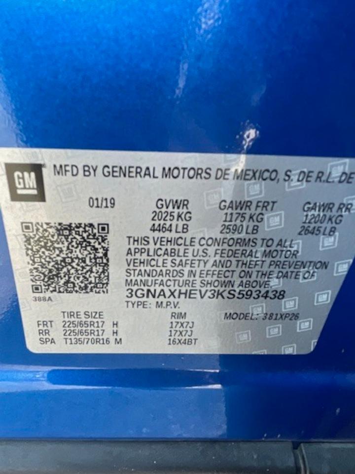 Chevrolet Equinox LS 2WD 2019
