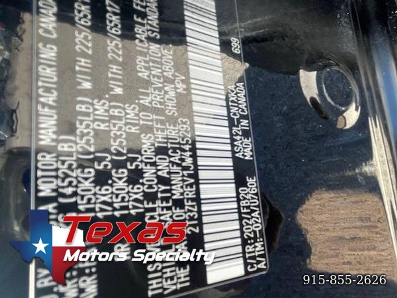 Toyota RAV4 LE FWD 2018