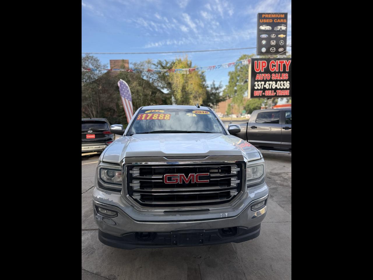 GMC Sierra 1500 4WD Crew Cab 157" SLT 2018