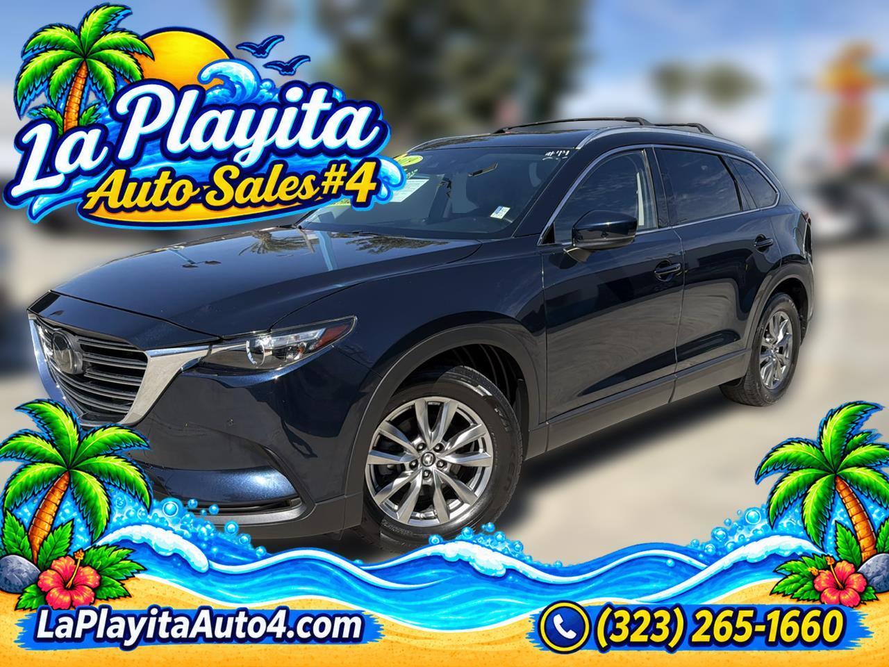 Blue 2019 Mazda CX-9 SUV / Crossover Front-Wheel Drive Automatic