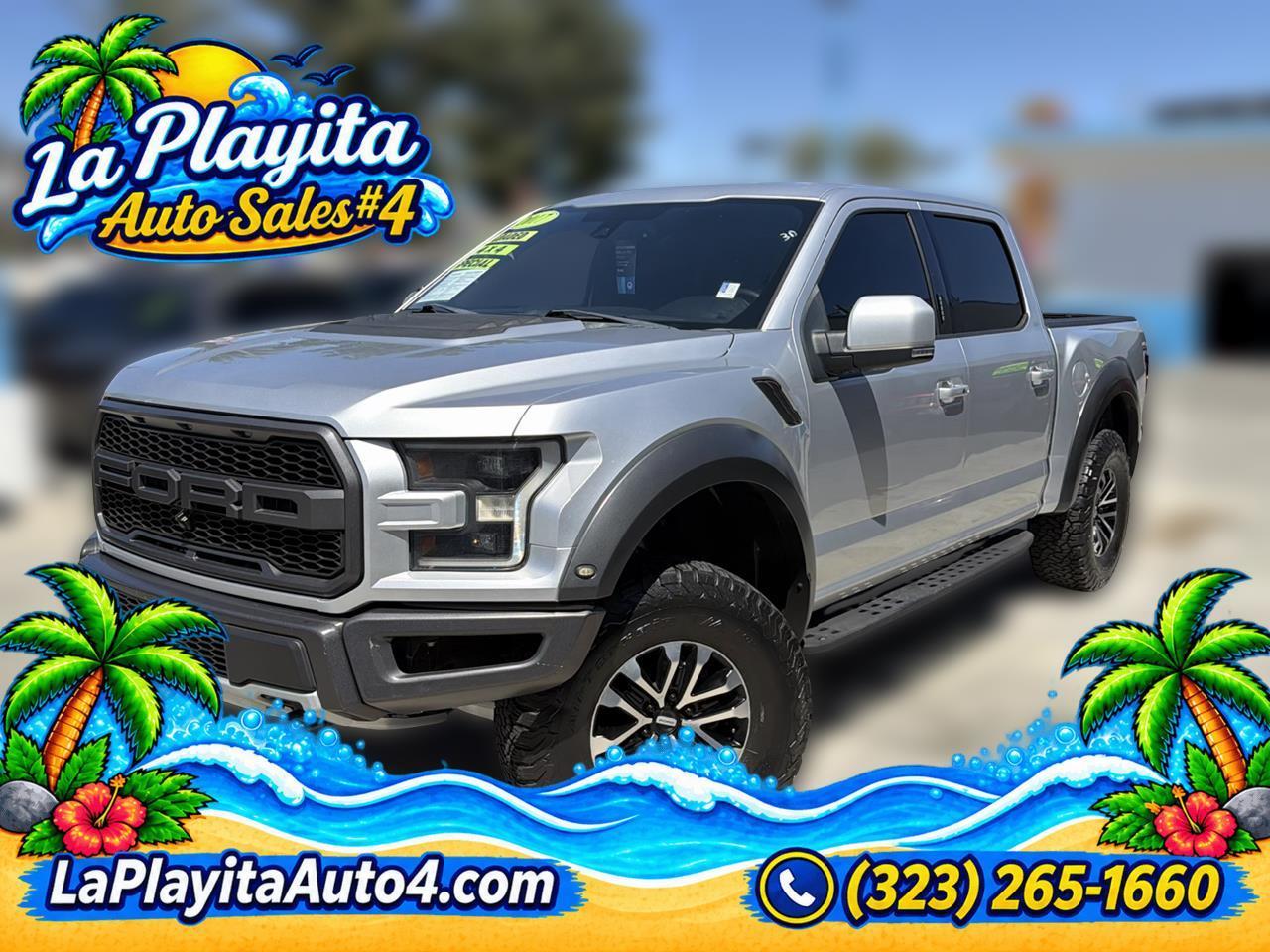 2017 Ford F-150 4WD SuperCrew 145" SVT Raptor