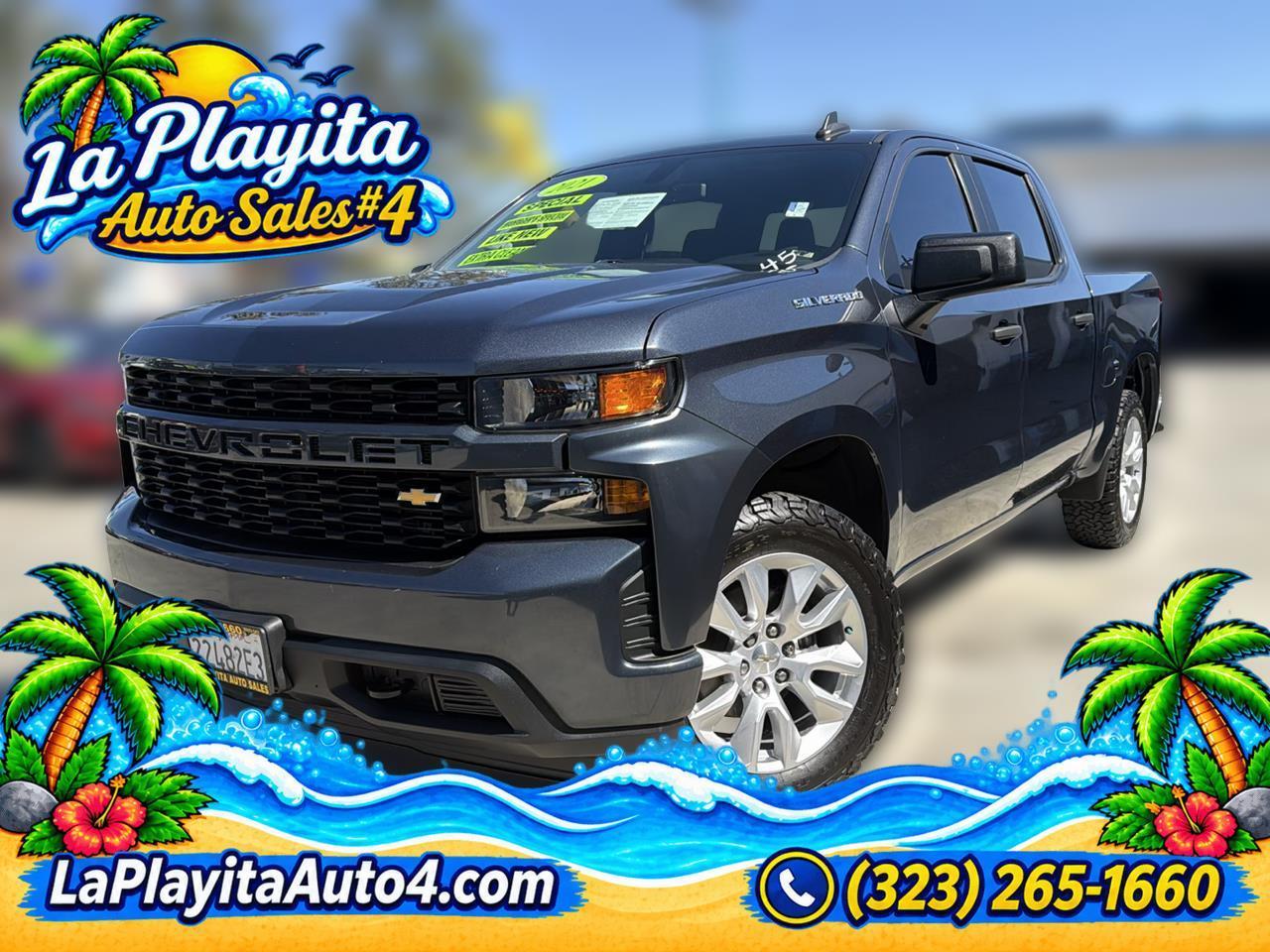 2021 Chevrolet Silverado 1500 Custom Crew Cab Short Box 2WD