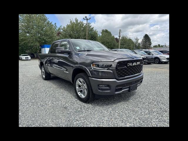 Gray 2025 RAM 1500 Pickup Truck Four-Wheel Drive