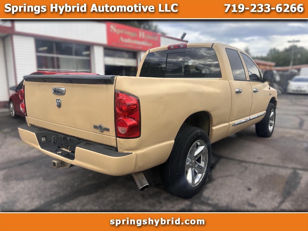 Brown (Tan) 2008 Dodge RAM 1500 Pickup Truck  