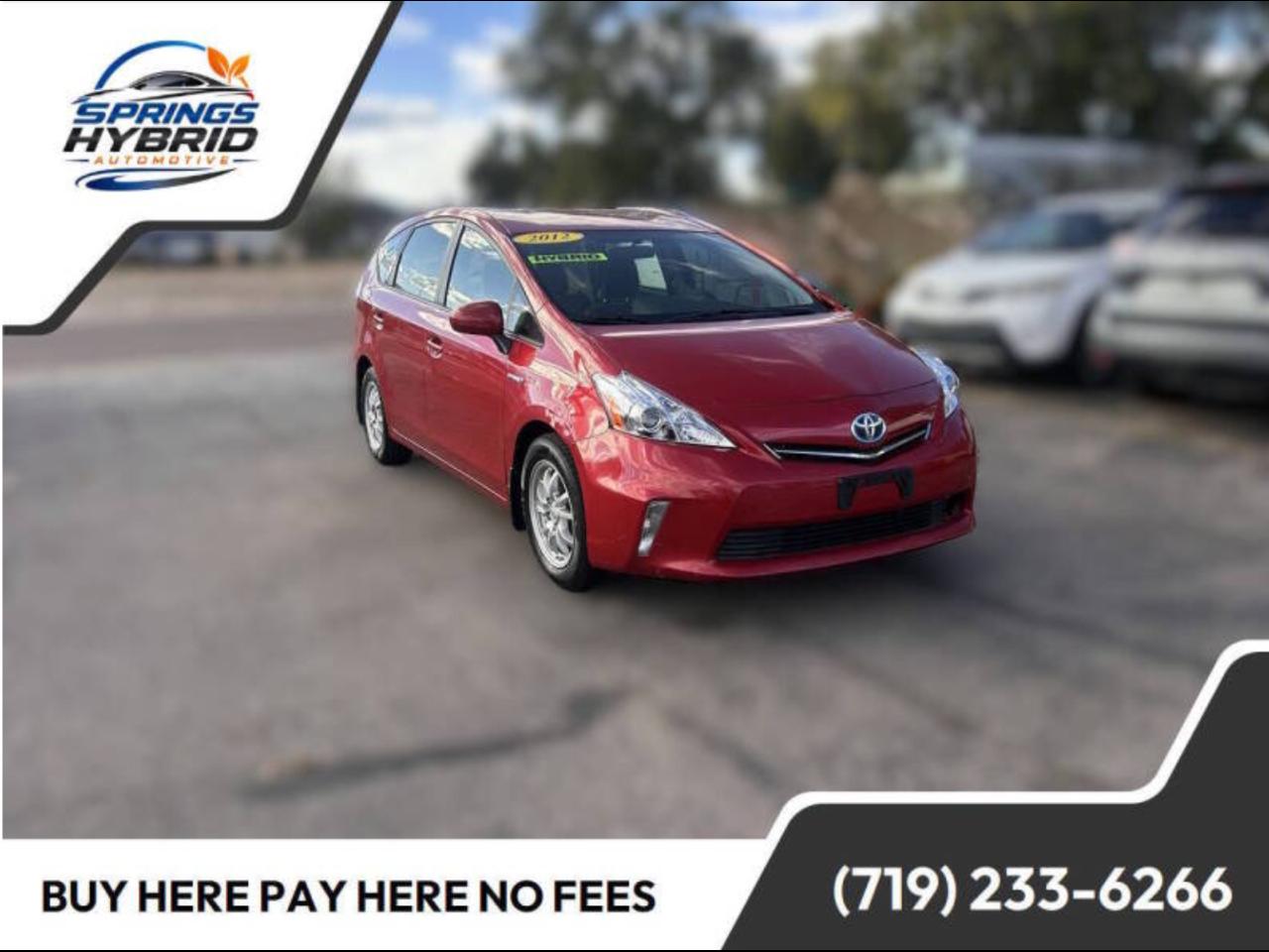 Toyota Prius V Two 2012