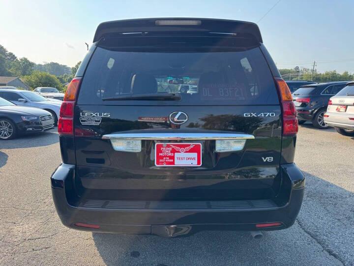 Lexus GX 470 Sport Utility 2005