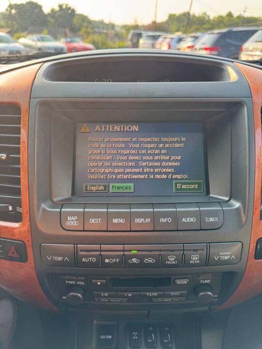 Lexus GX 470 Sport Utility 2005