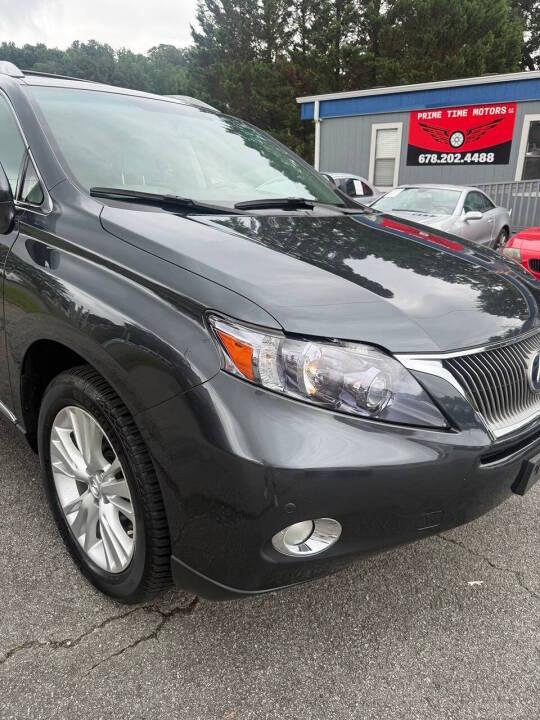Lexus RX 450h AWD 2011