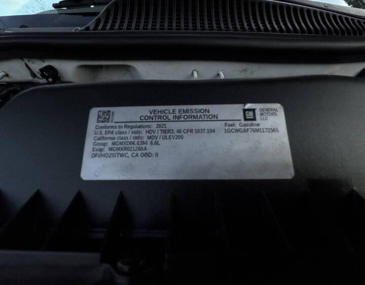 Chevrolet Express 2500 Cargo 2021