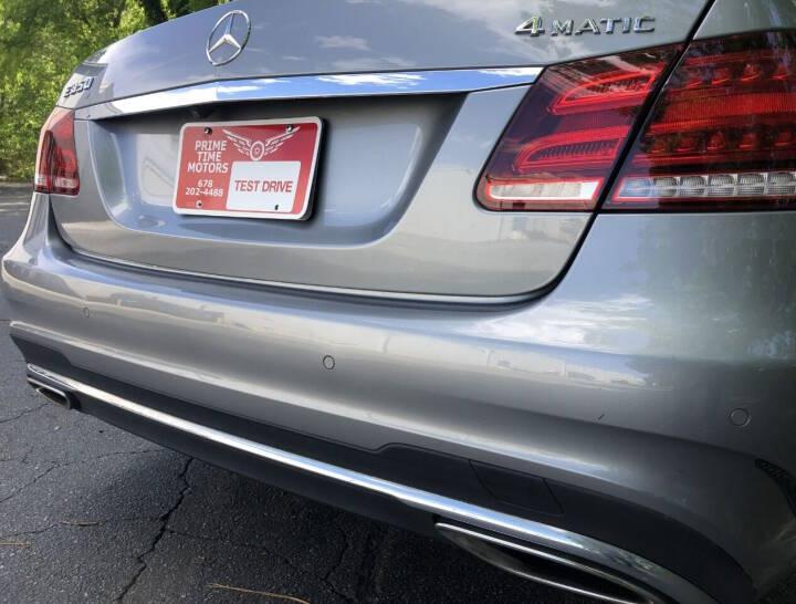 Mercedes-Benz E-Class E350 4MATIC Sedan 2014