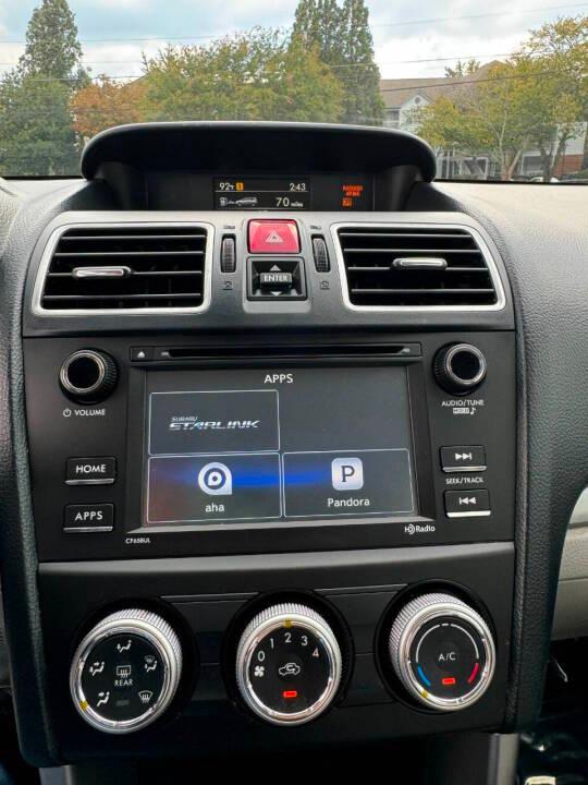 Subaru Forester 2.5i Premium PZEV CVT 2017