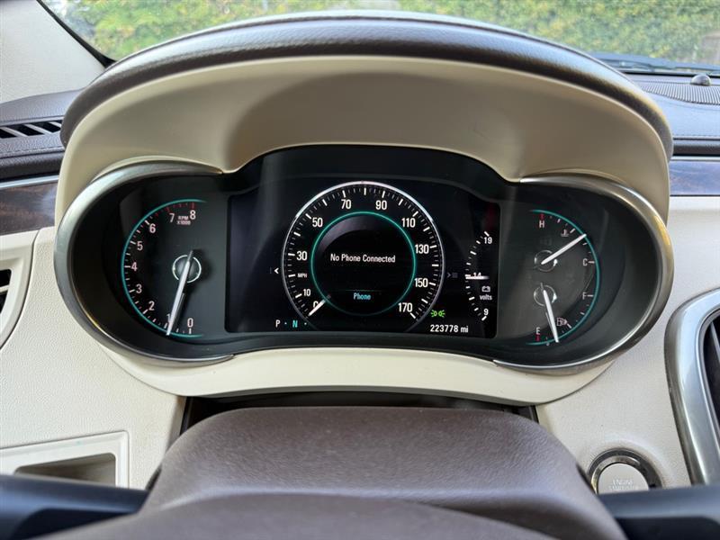 Buick LaCrosse Leather Package 2015