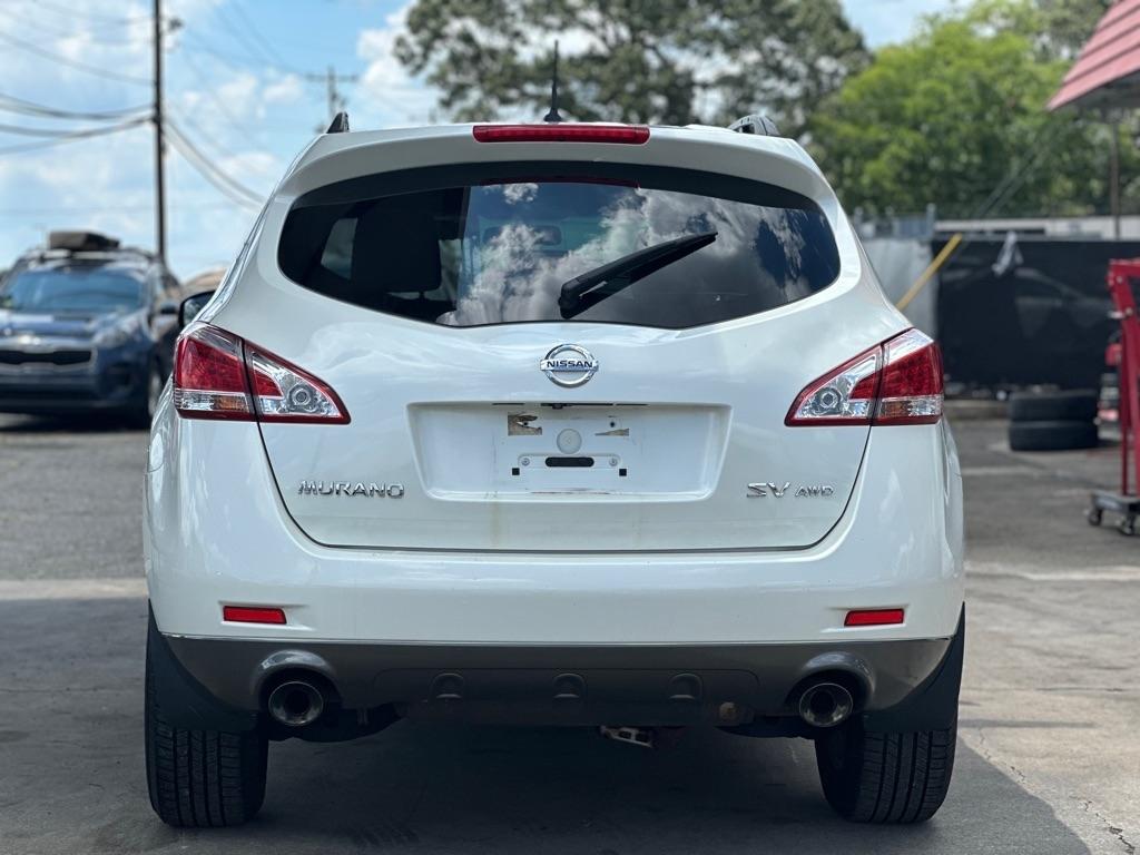 Nissan Murano AWD 4dr SV 2012
