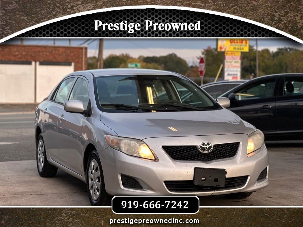 2009 Toyota Corolla 4dr Sdn Man (Natl)