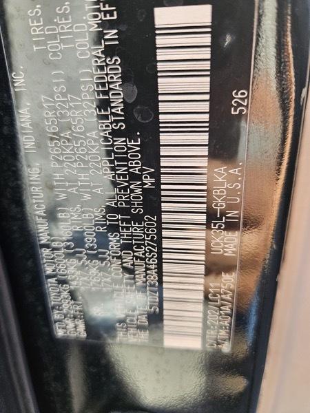 Toyota Sequoia Limited 2WD 2006