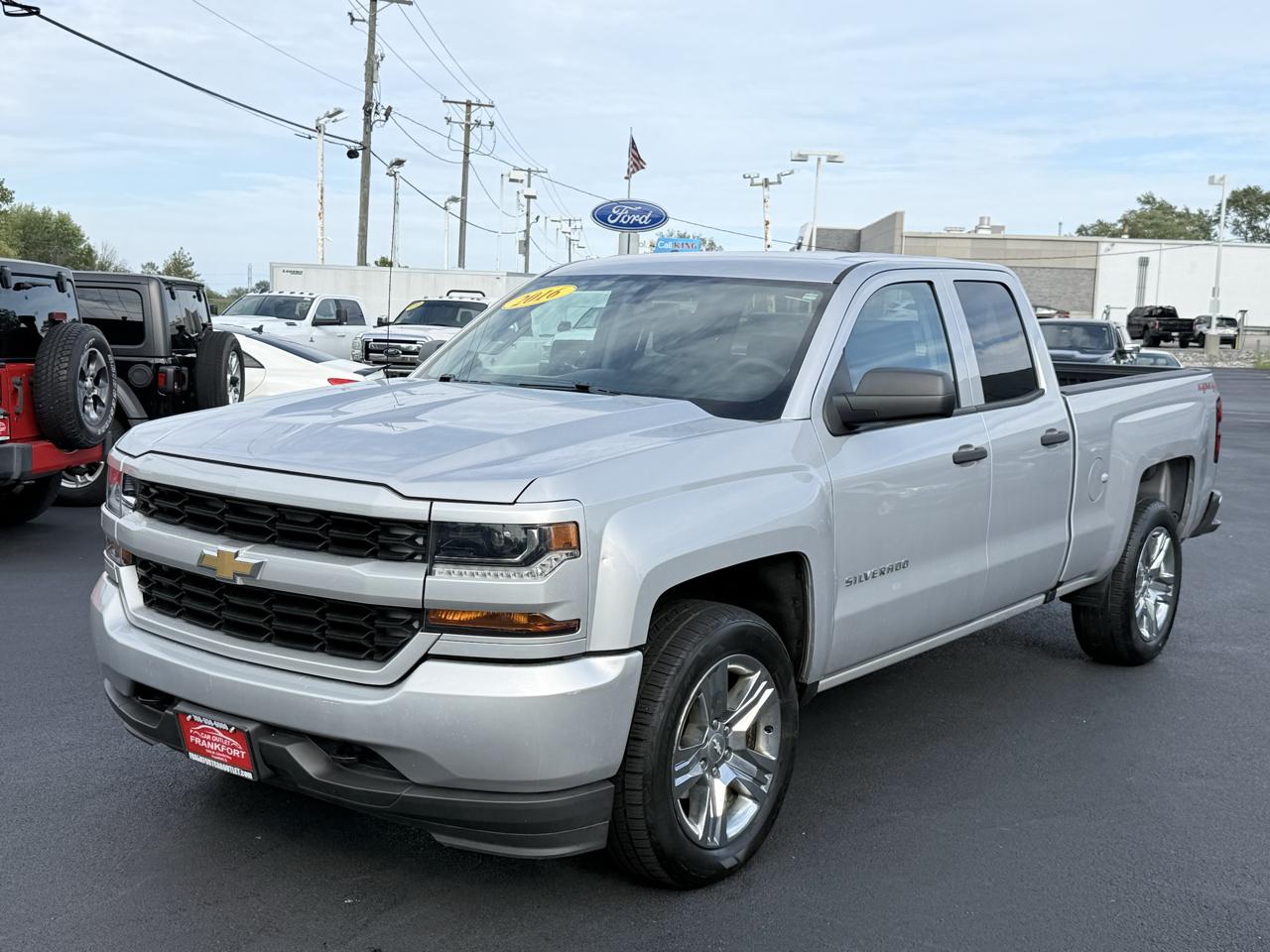 Chevrolet Silverado 1500 4WD Double Cab 143.5" Custom 2016
