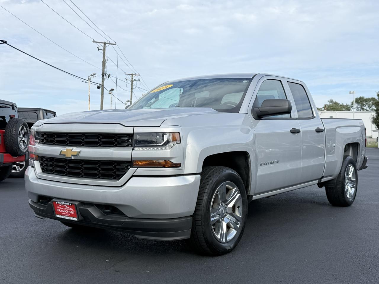 Chevrolet Silverado 1500 4WD Double Cab 143.5" Custom 2016