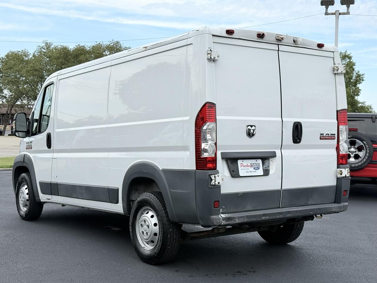 RAM ProMaster Cargo Van 1500 Low Roof 136" WB 2014