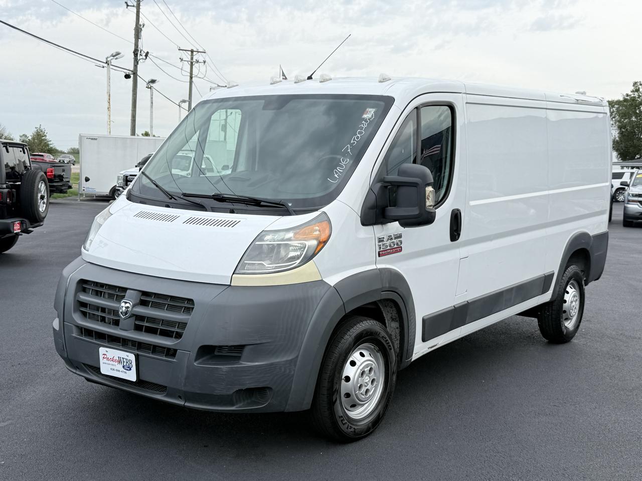 RAM ProMaster Cargo Van 1500 Low Roof 136" WB 2014