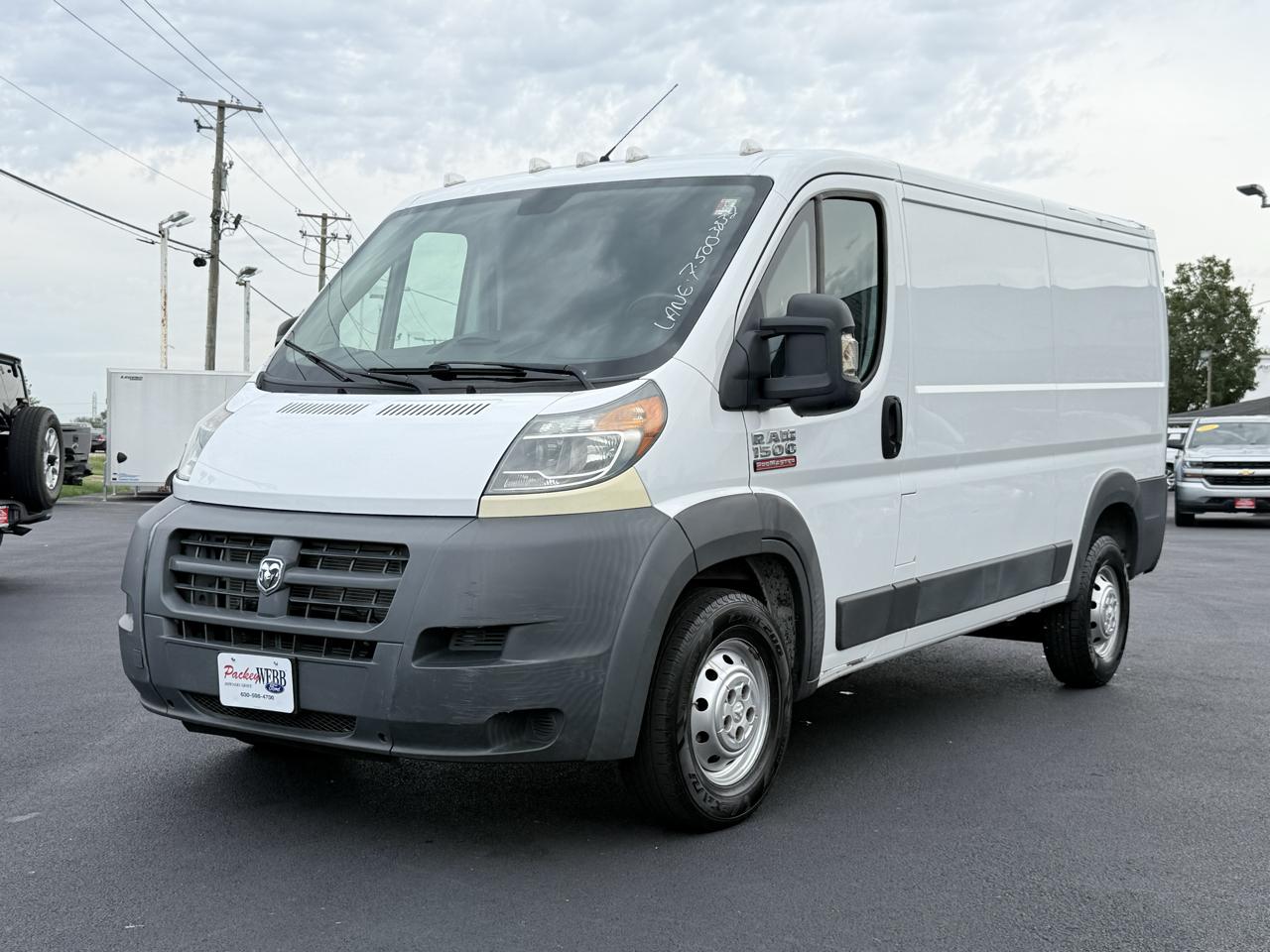 RAM ProMaster Cargo Van 1500 Low Roof 136" WB 2014
