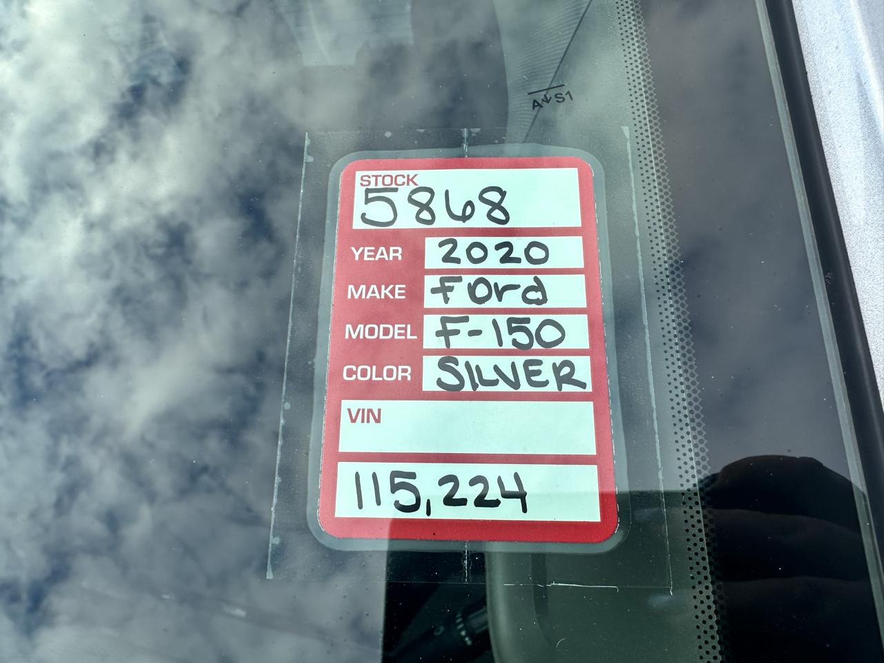 Ford F-150 XLT 6.5-ft. Bed 4WD 2020