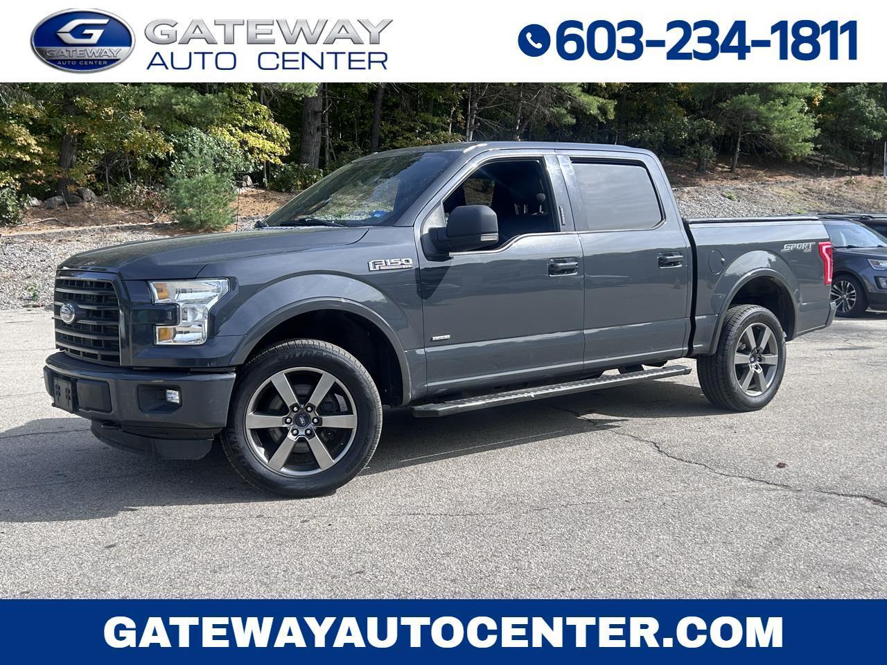 Ford F-150 XL SuperCrew 5.5-ft. Bed 4WD 2016