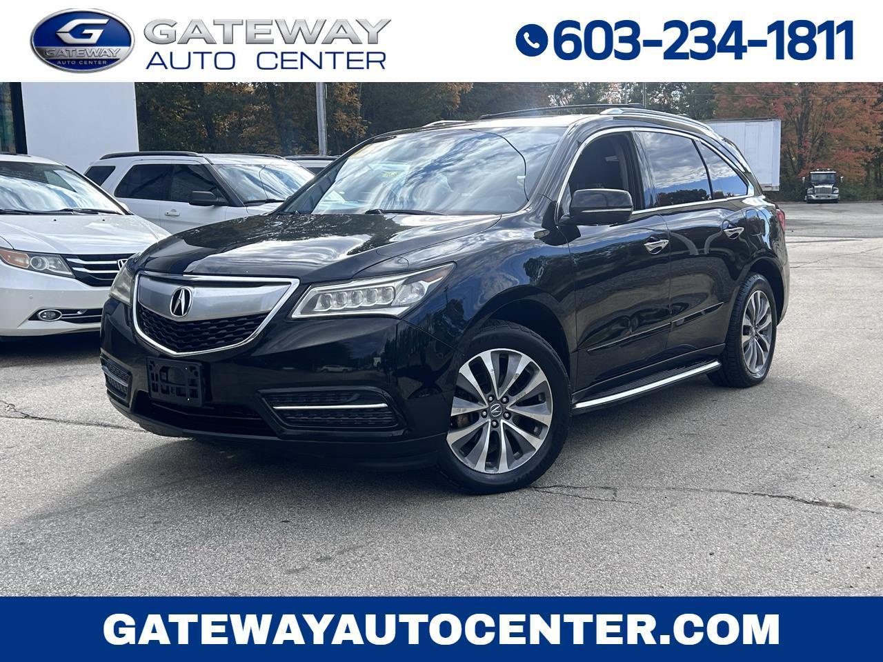Acura MDX SH-AWD 6-Spd AT w/Tech Package 2015