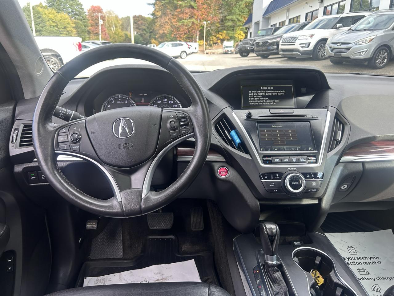 Acura MDX SH-AWD 6-Spd AT w/Tech Package 2015