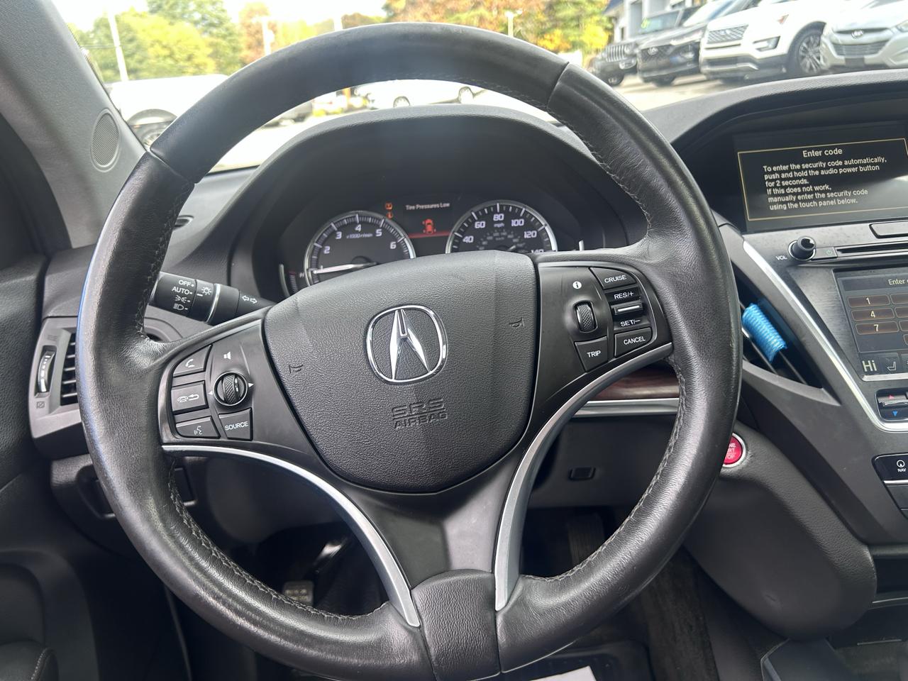 Acura MDX SH-AWD 6-Spd AT w/Tech Package 2015