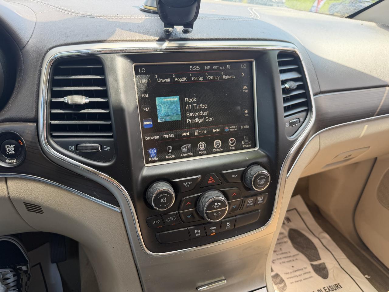 Jeep Grand Cherokee Overland 2WD 2014