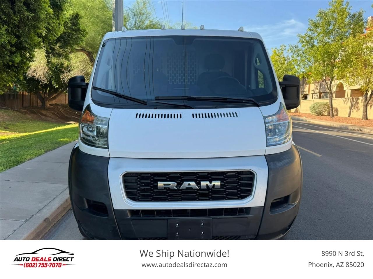 RAM Promaster 1500 Low Roof Tradesman 136-in. WB 2019