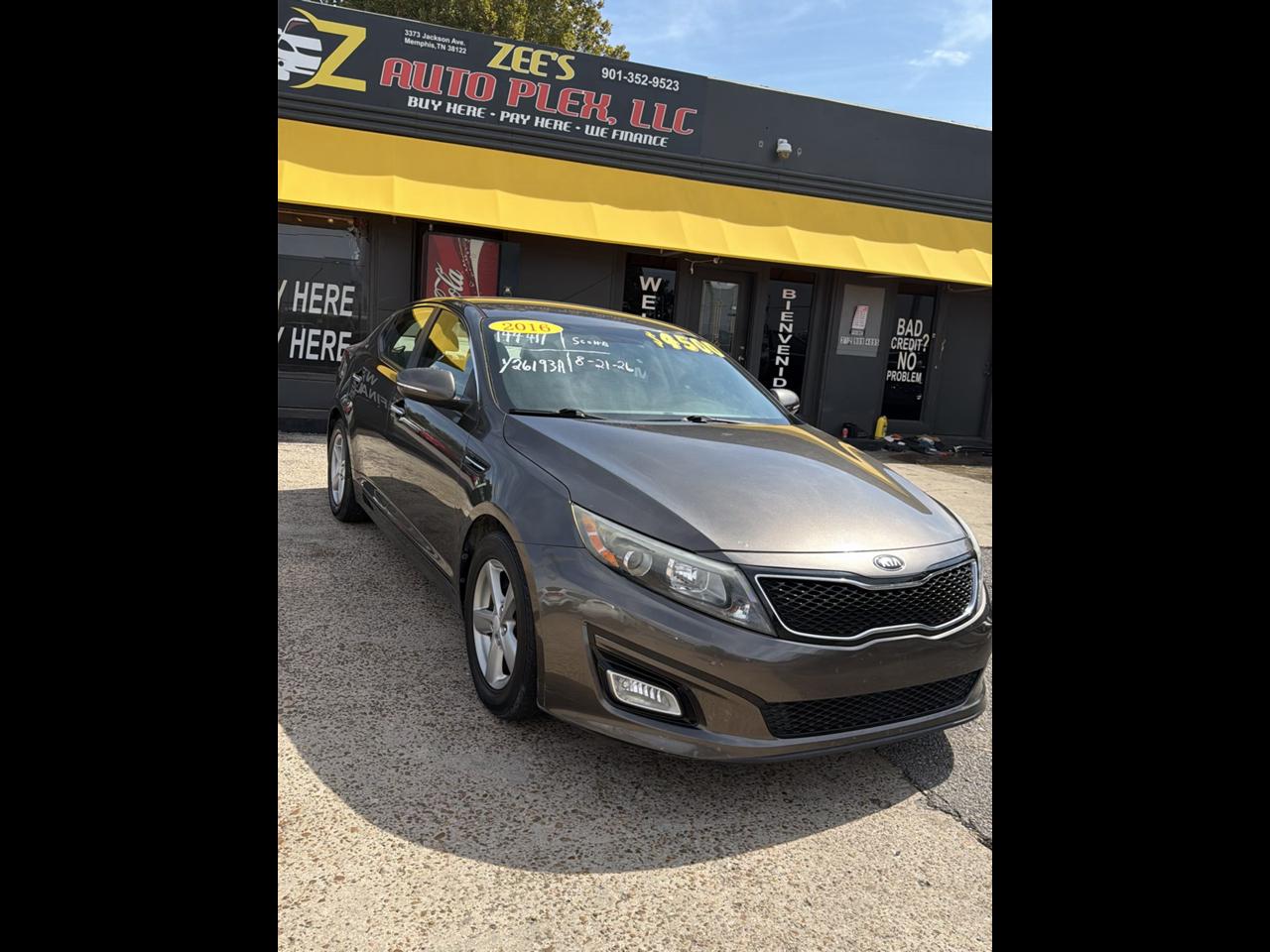 Kia Optima LX V6 2015