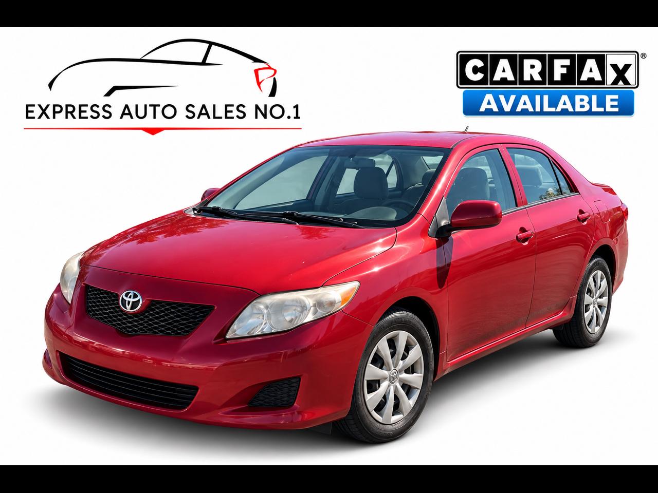 Toyota Corolla Base 5-Speed MT 2010