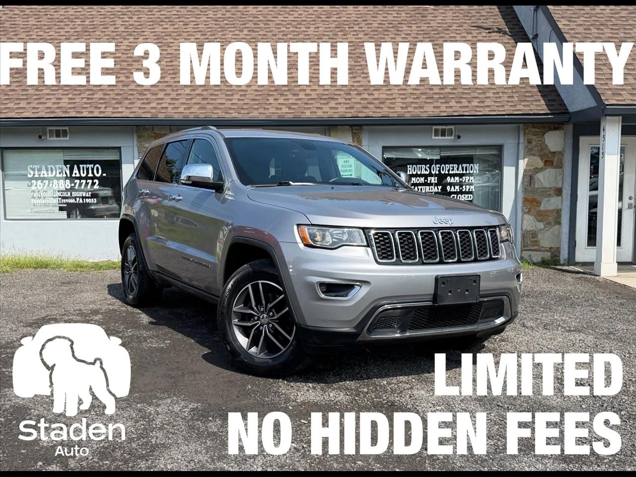Jeep Grand Cherokee Limited 4WD 2018