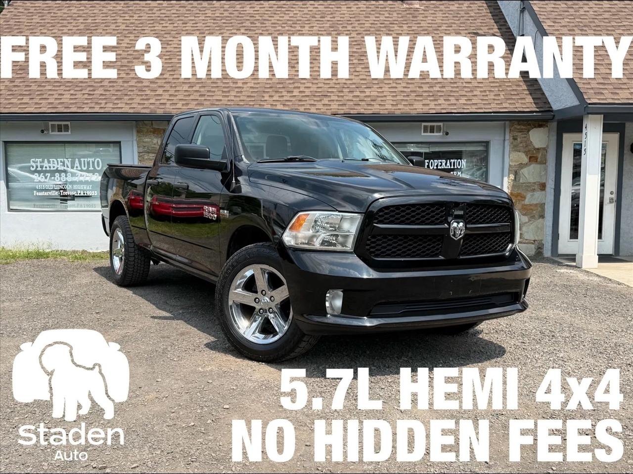 RAM 1500 Tradesman Quad Cab 4WD 2014