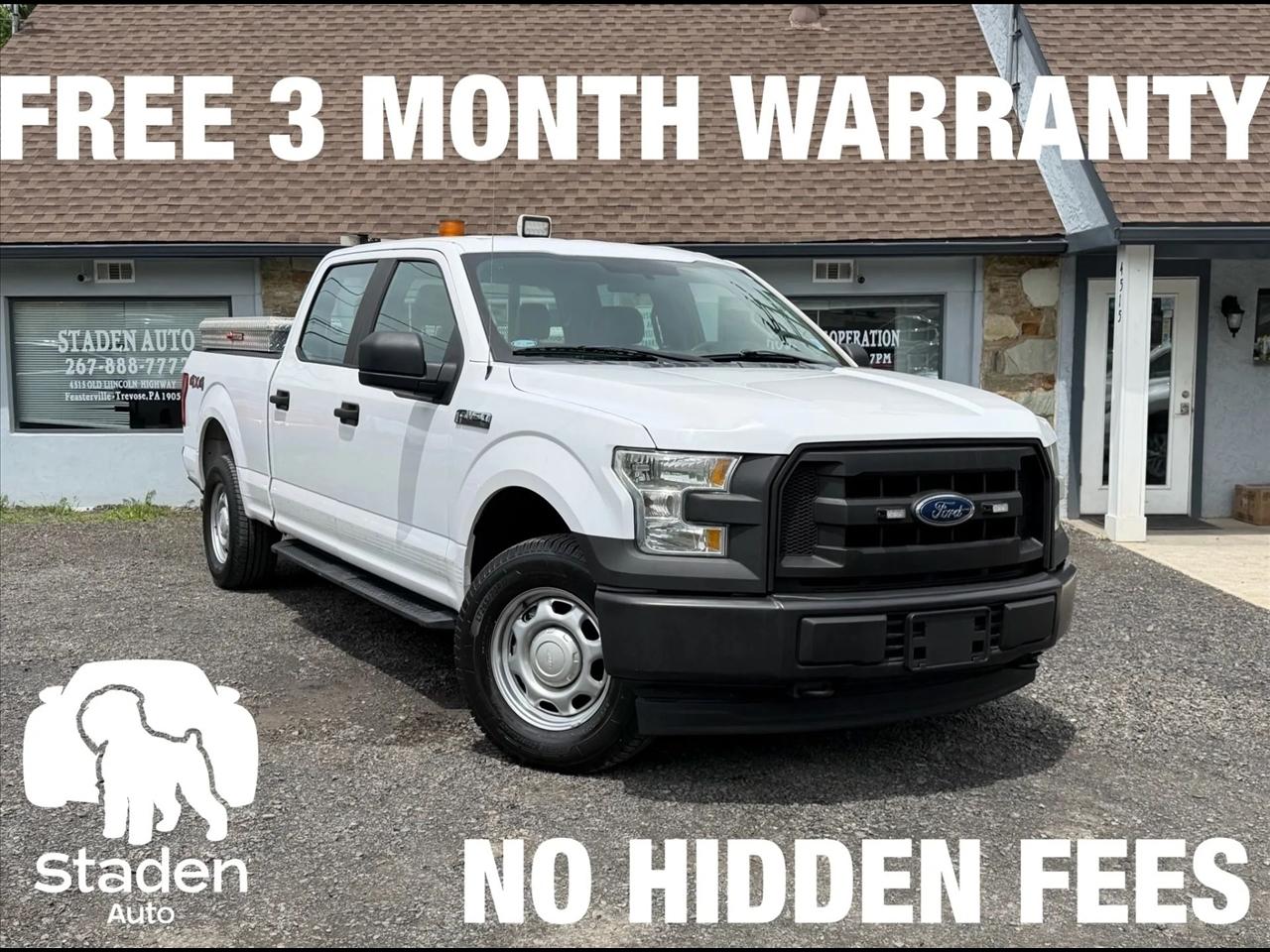 Ford F-150 XL SuperCrew 6.5-ft. Bed 4WD 2017