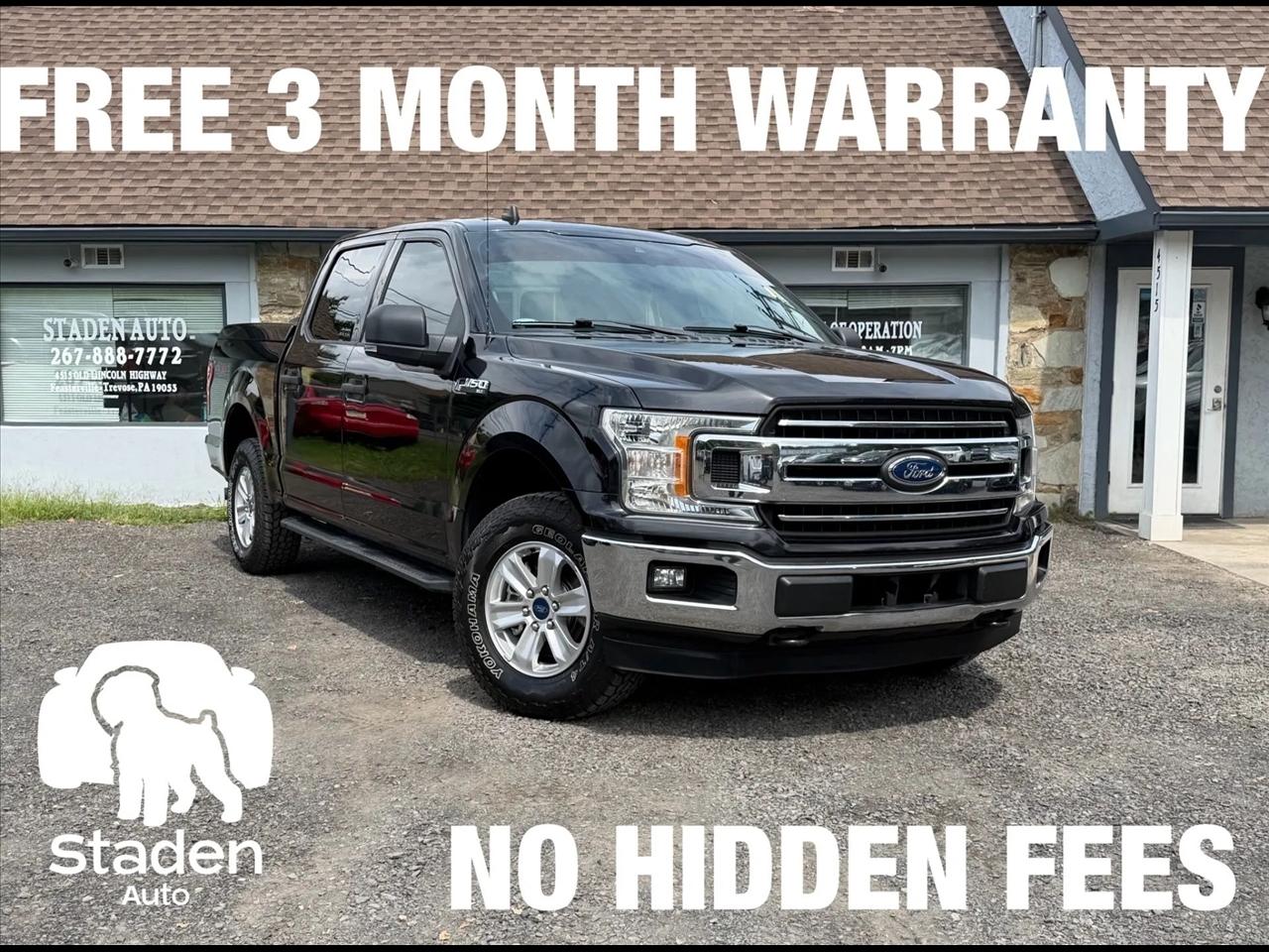Ford F-150 XLT SuperCrew 5.5-ft. Bed 4WD 2019