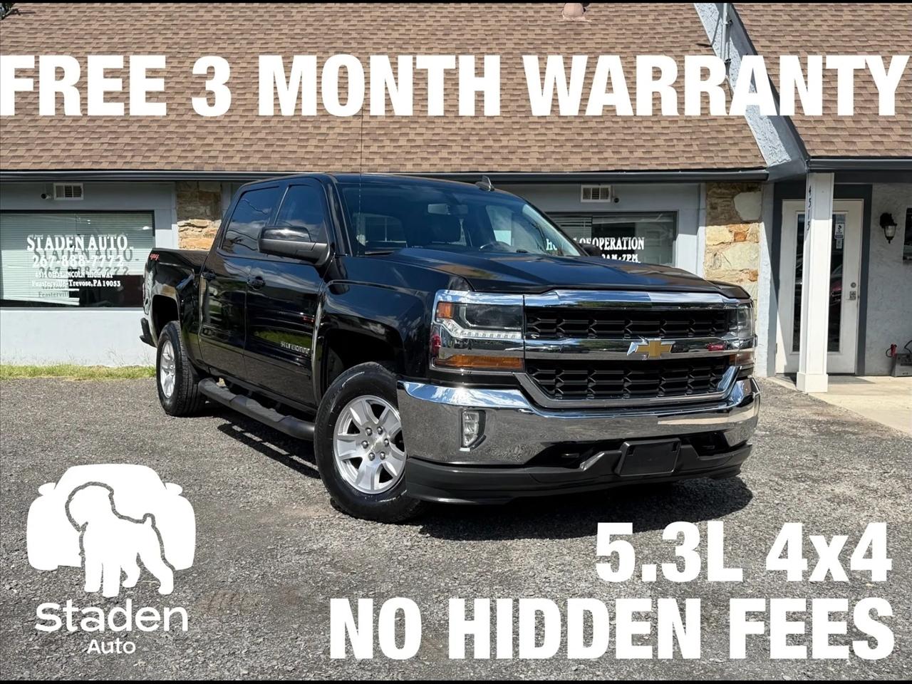 2018 Chevrolet Silverado 1500 LT Crew Cab 4WD