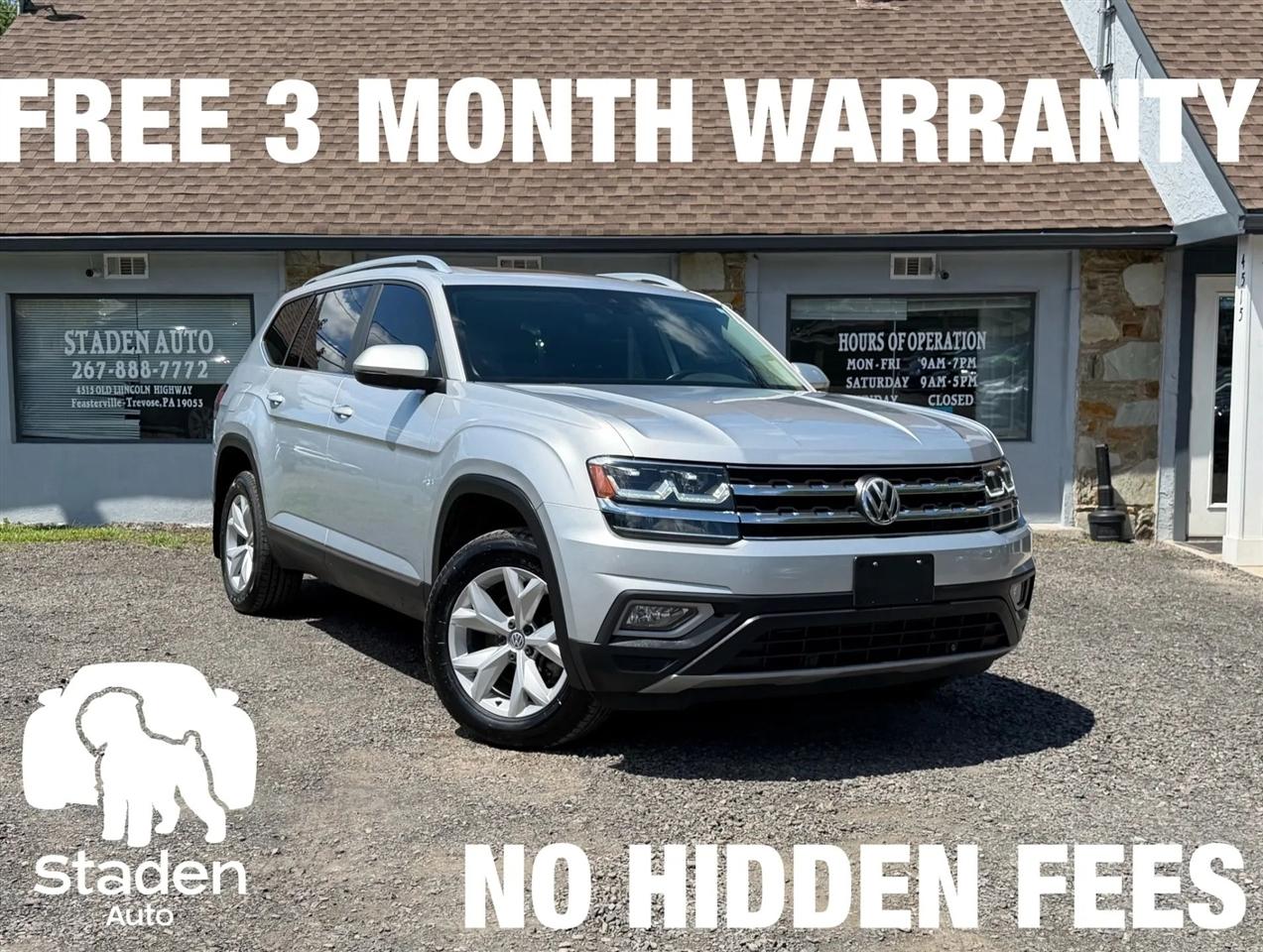 Volkswagen Atlas V6 SEL AWD 2018